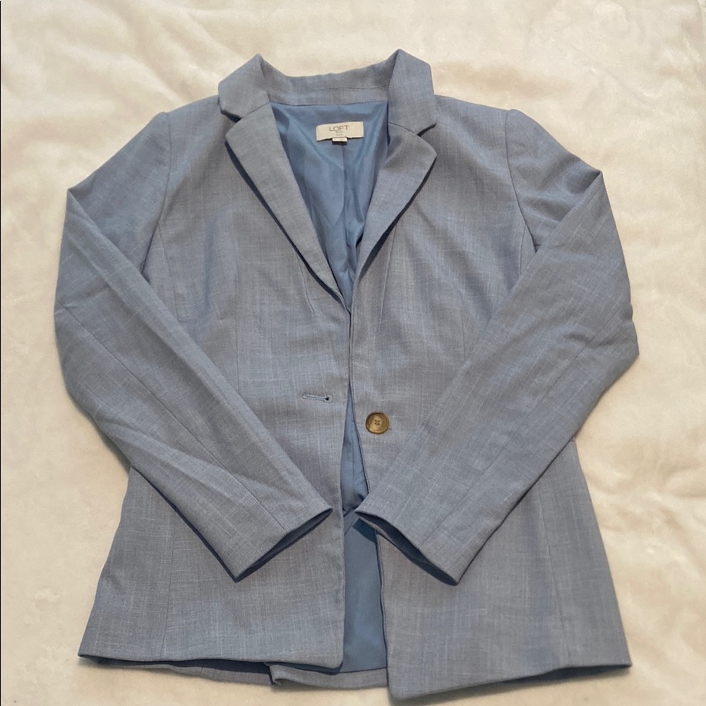 LOFT Sky Blue Women's Blazer